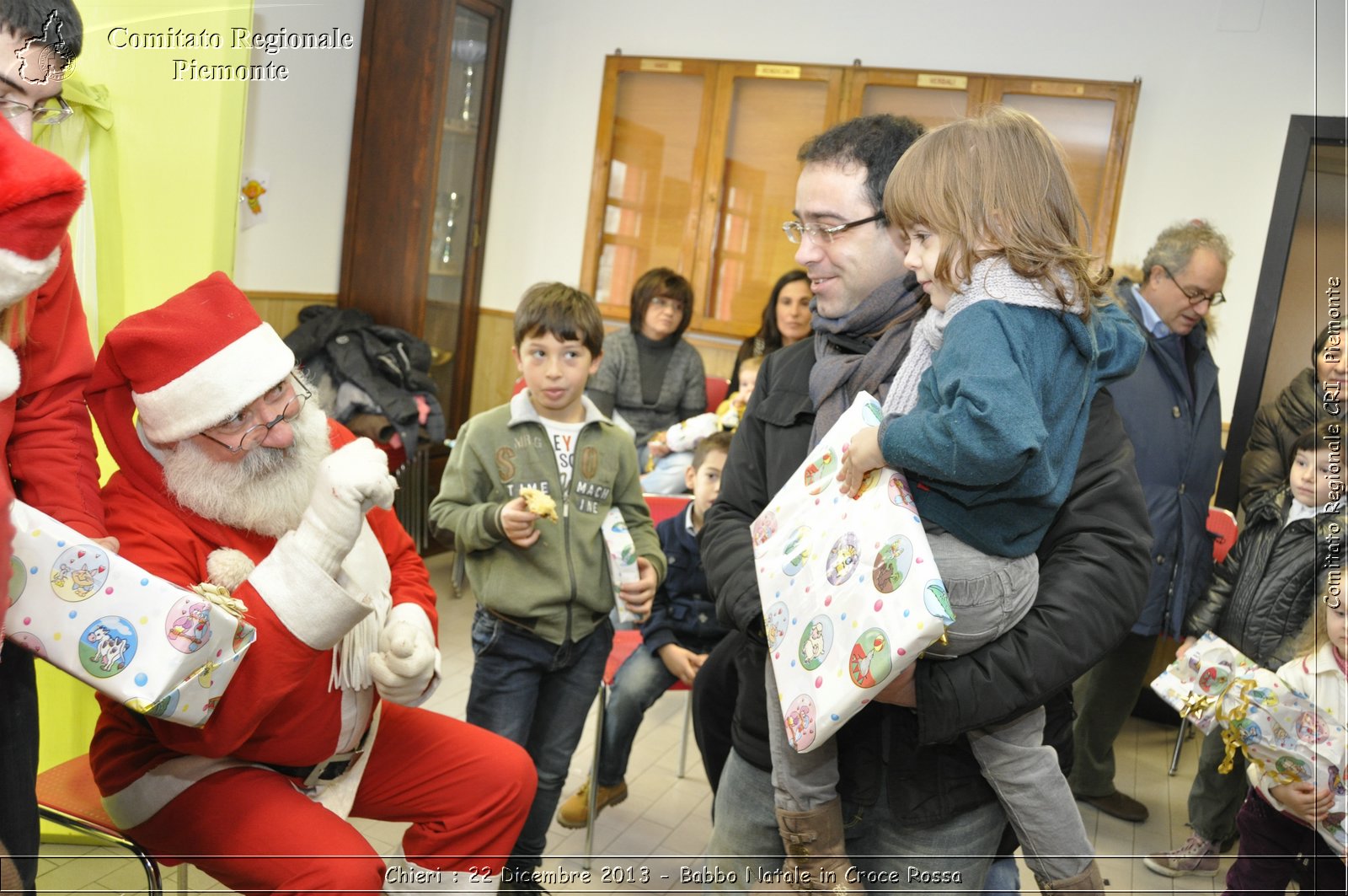 Chieri - 22 Dicembre 2013 - Babbo Natale in Croce Rossa - Comitato Regionale del Piemonte