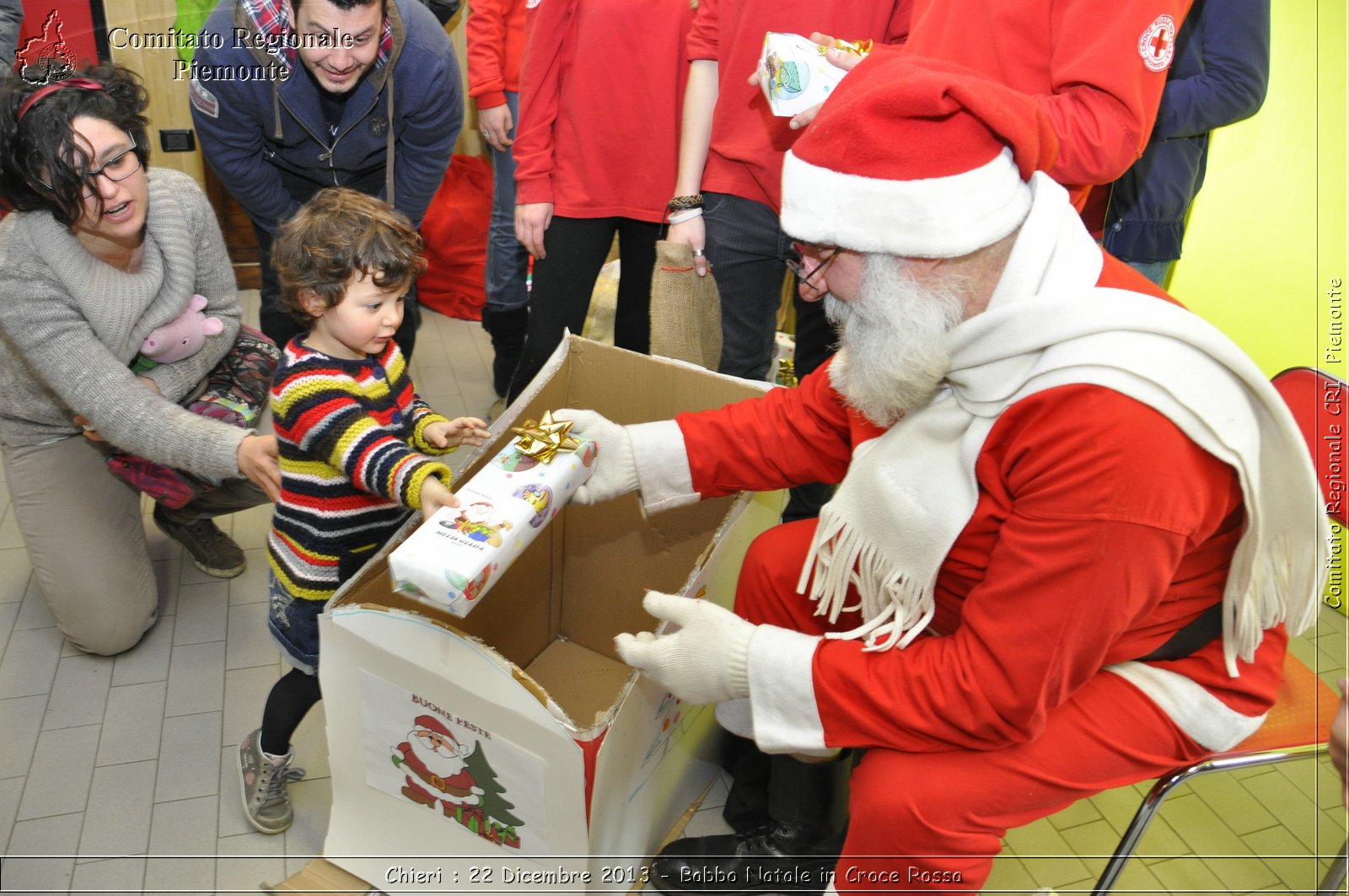 Chieri - 22 Dicembre 2013 - Babbo Natale in Croce Rossa - Comitato Regionale del Piemonte