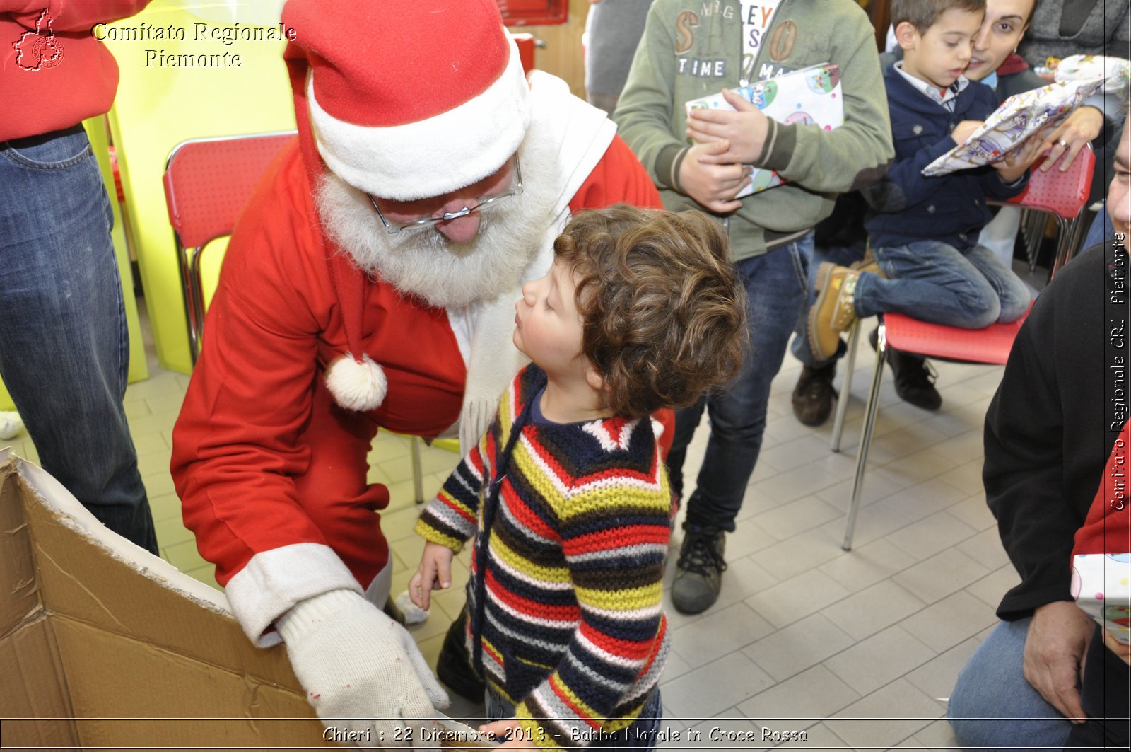 Chieri - 22 Dicembre 2013 - Babbo Natale in Croce Rossa - Comitato Regionale del Piemonte