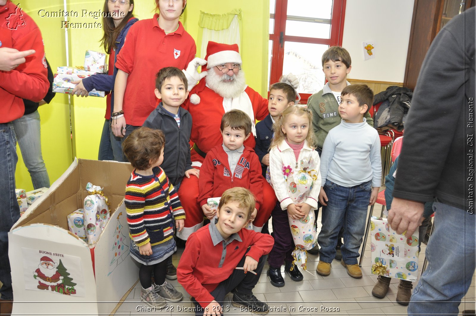 Chieri - 22 Dicembre 2013 - Babbo Natale in Croce Rossa - Comitato Regionale del Piemonte