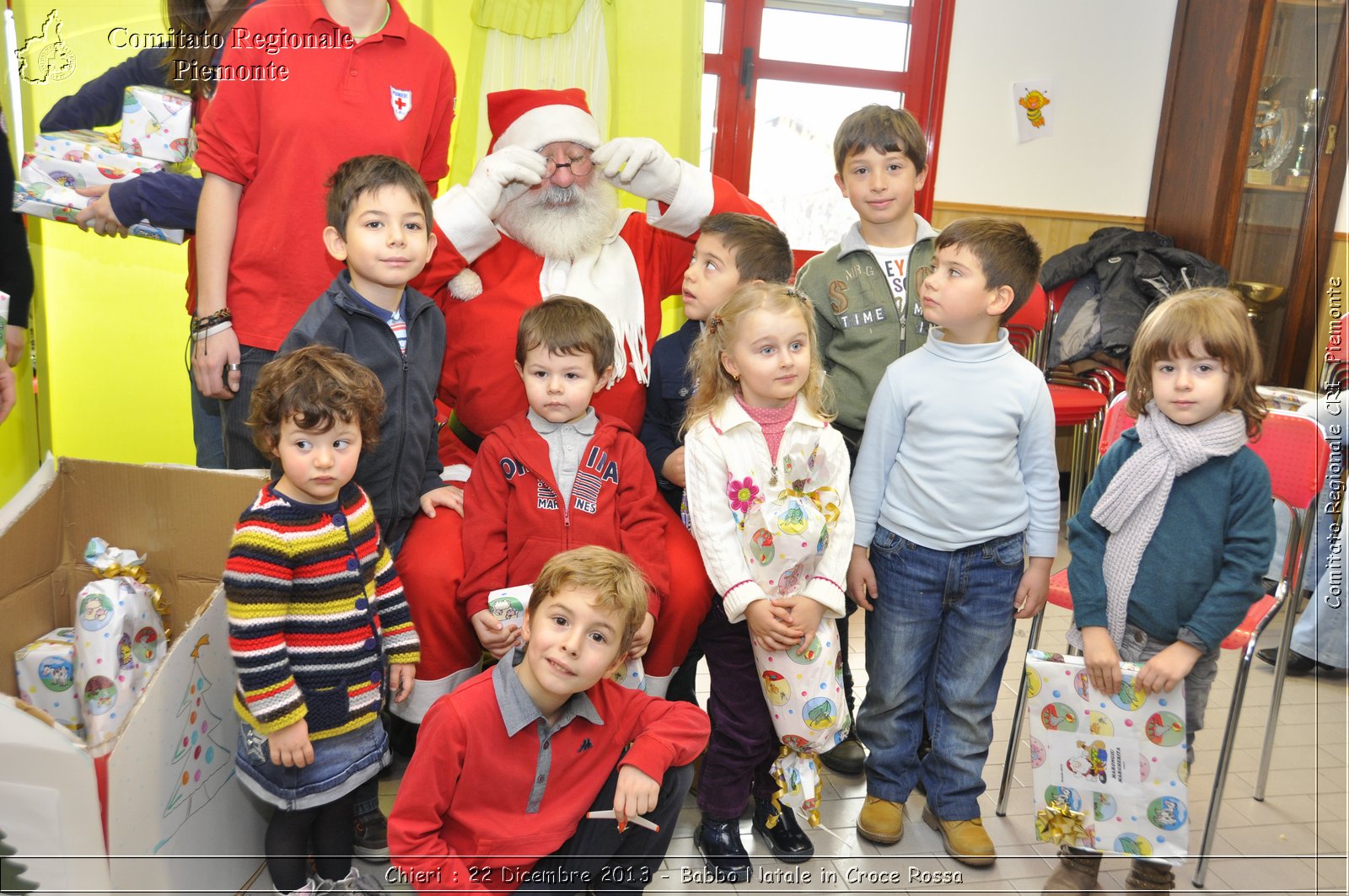 Chieri - 22 Dicembre 2013 - Babbo Natale in Croce Rossa - Comitato Regionale del Piemonte