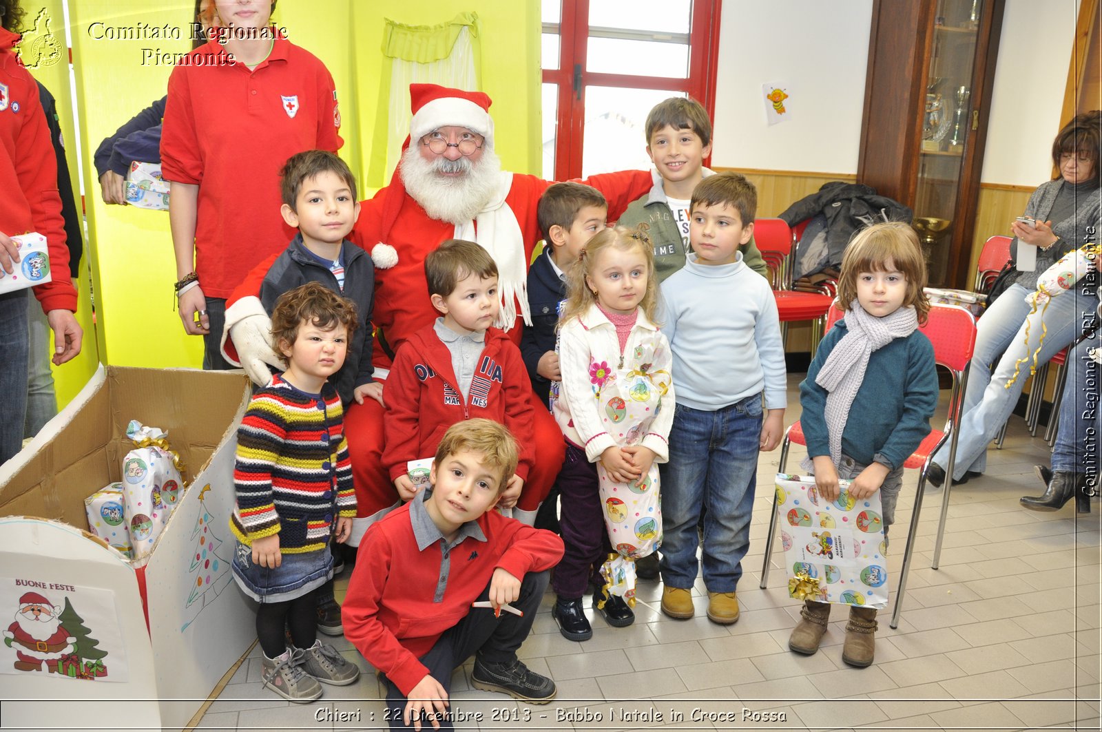 Chieri - 22 Dicembre 2013 - Babbo Natale in Croce Rossa - Comitato Regionale del Piemonte