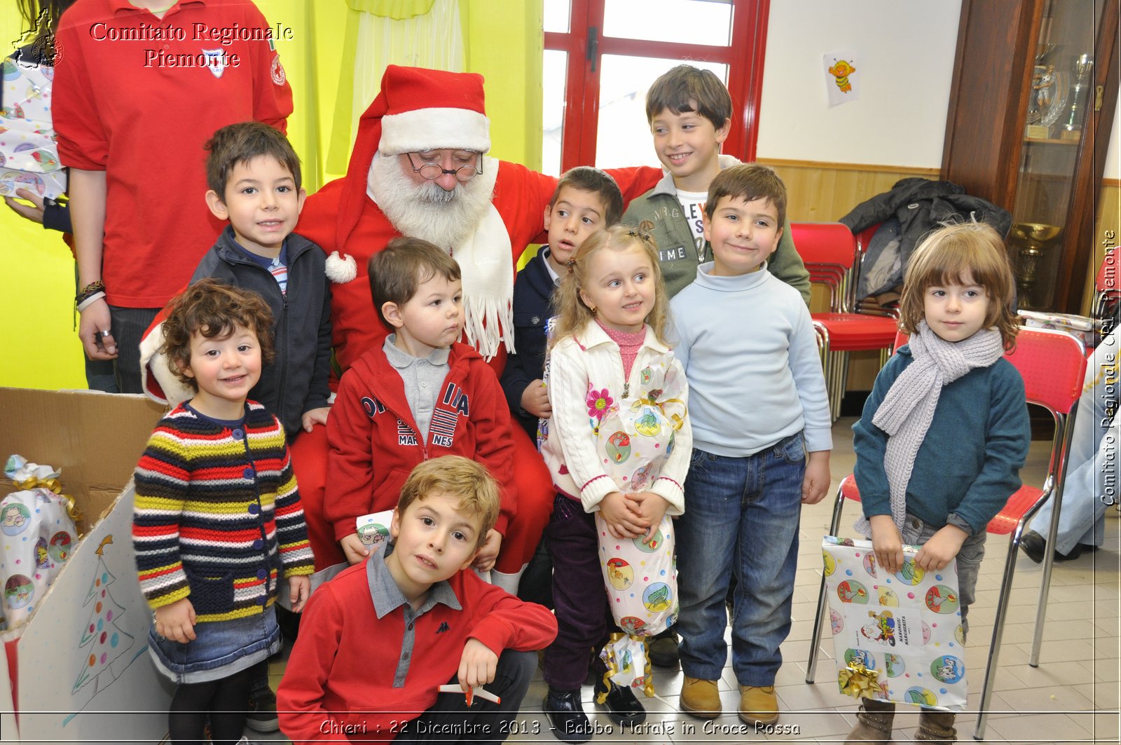 Chieri - 22 Dicembre 2013 - Babbo Natale in Croce Rossa - Comitato Regionale del Piemonte