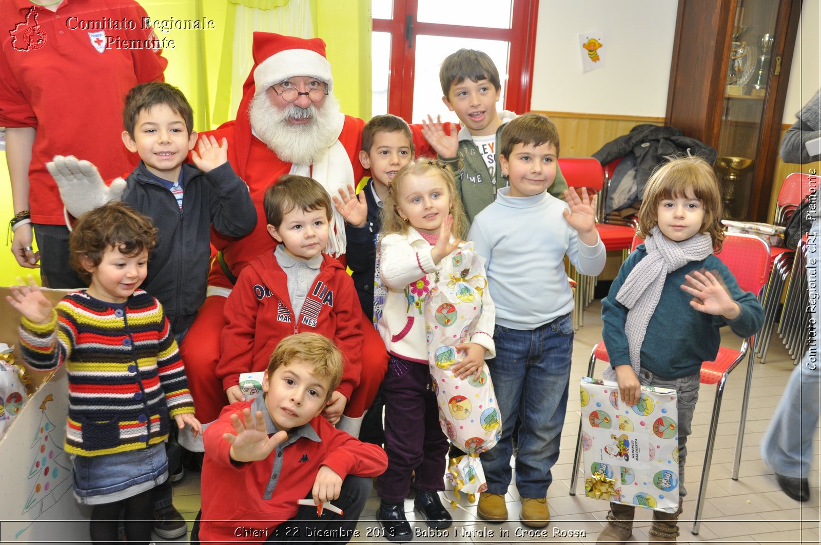 Chieri - 22 Dicembre 2013 - Babbo Natale in Croce Rossa - Comitato Regionale del Piemonte