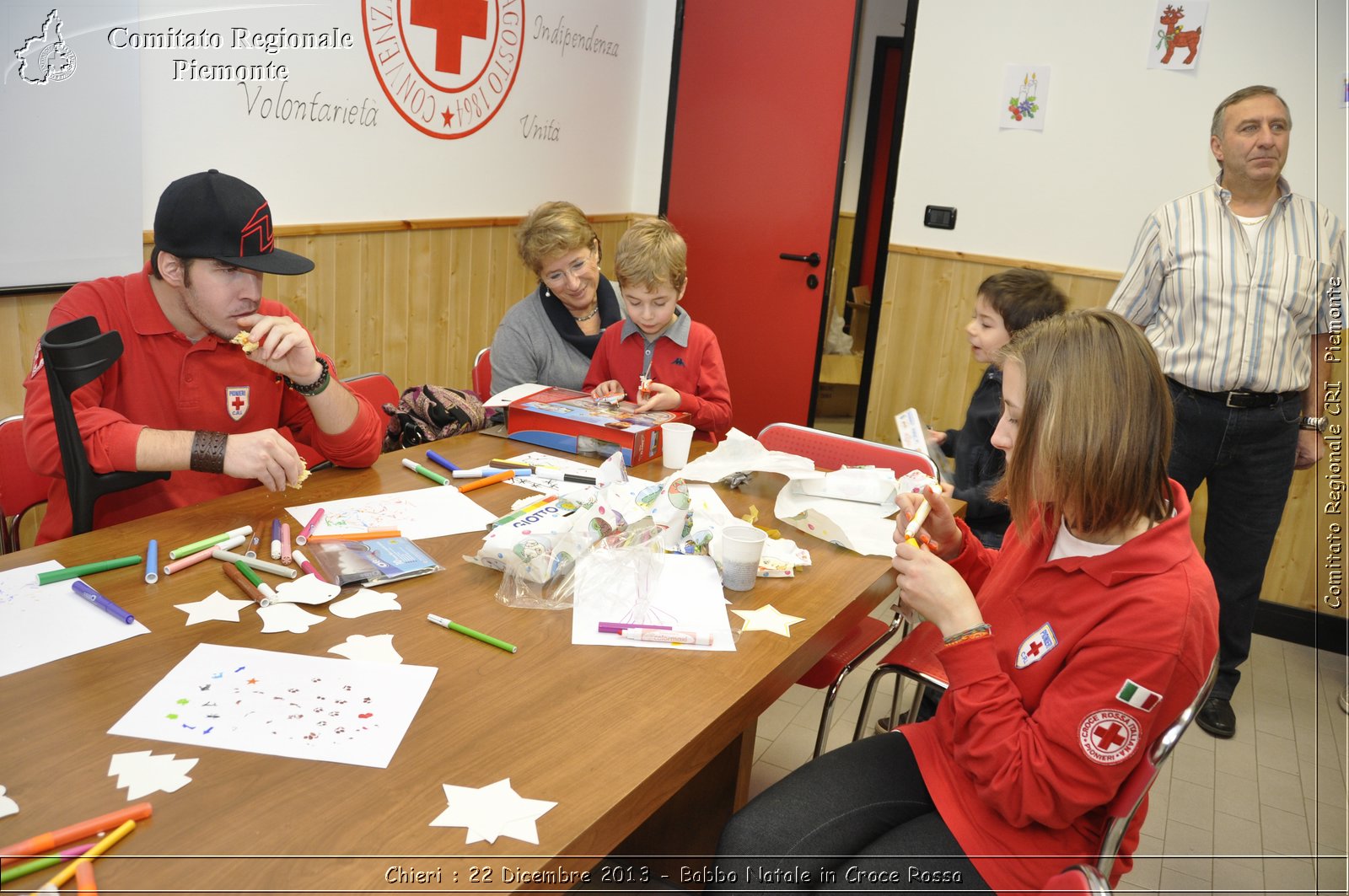 Chieri - 22 Dicembre 2013 - Babbo Natale in Croce Rossa - Comitato Regionale del Piemonte