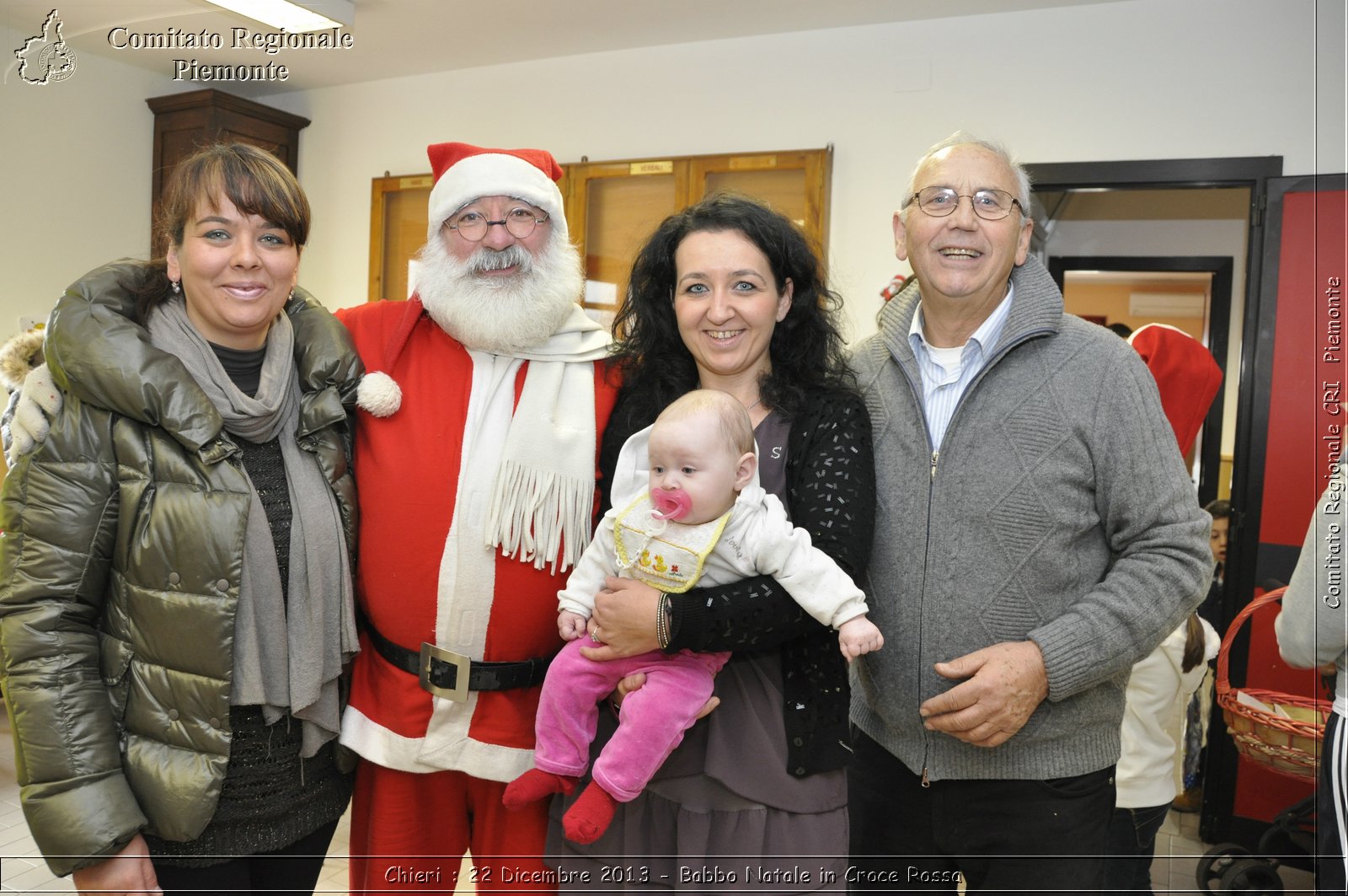 Chieri - 22 Dicembre 2013 - Babbo Natale in Croce Rossa - Comitato Regionale del Piemonte