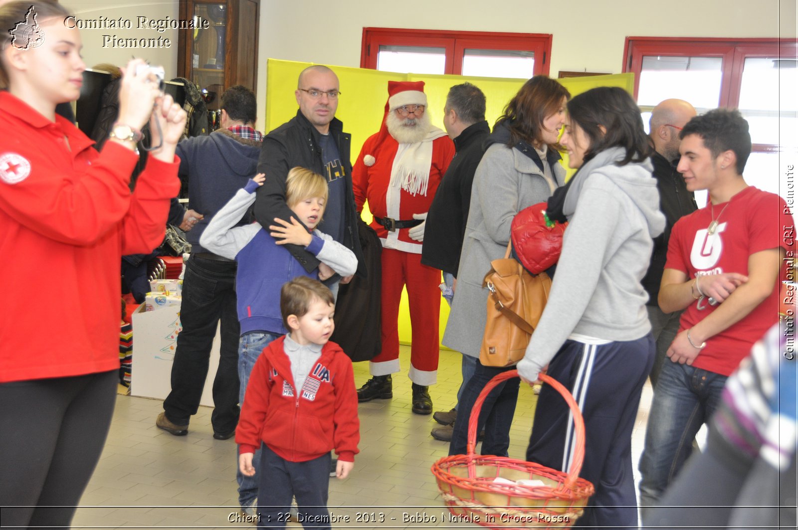 Chieri - 22 Dicembre 2013 - Babbo Natale in Croce Rossa - Comitato Regionale del Piemonte