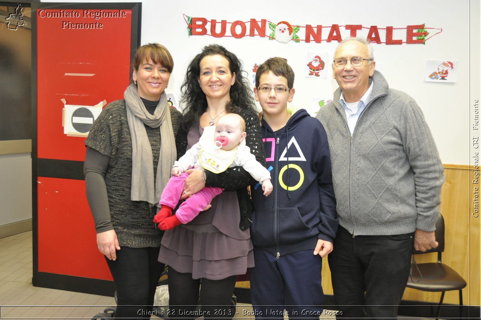 Chieri - 22 Dicembre 2013 - Babbo Natale in Croce Rossa - Comitato Regionale del Piemonte