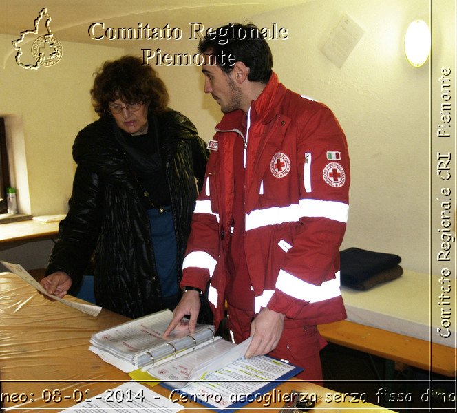 Cuneo: 08-01-2014 - Centro accoglienza senza fissa dimora - Comitato Regionale del Piemonte