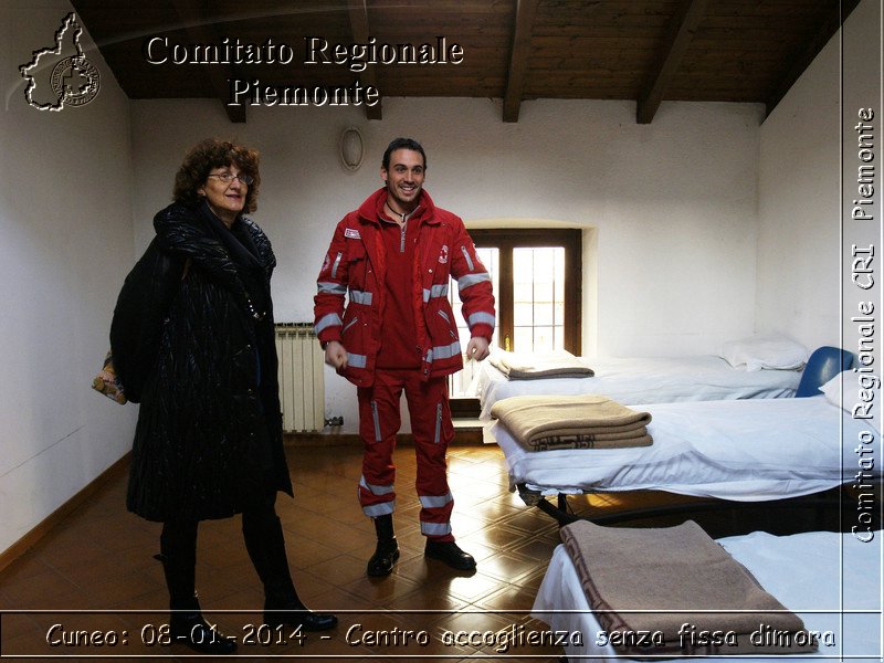 Cuneo: 08-01-2014 - Centro accoglienza senza fissa dimora - Comitato Regionale del Piemonte