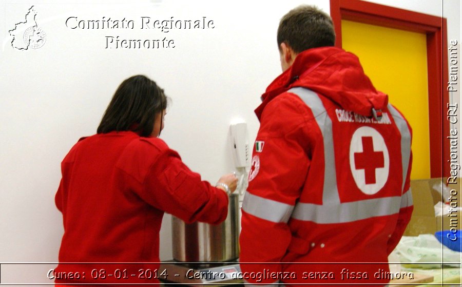 Cuneo: 08-01-2014 - Centro accoglienza senza fissa dimora - Comitato Regionale del Piemonte