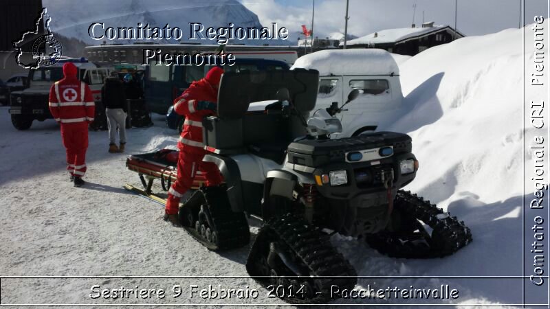 Sestriere 9 Febbraio 2014 - Racchetteinvalle - Comitato Regionale del Piemonte