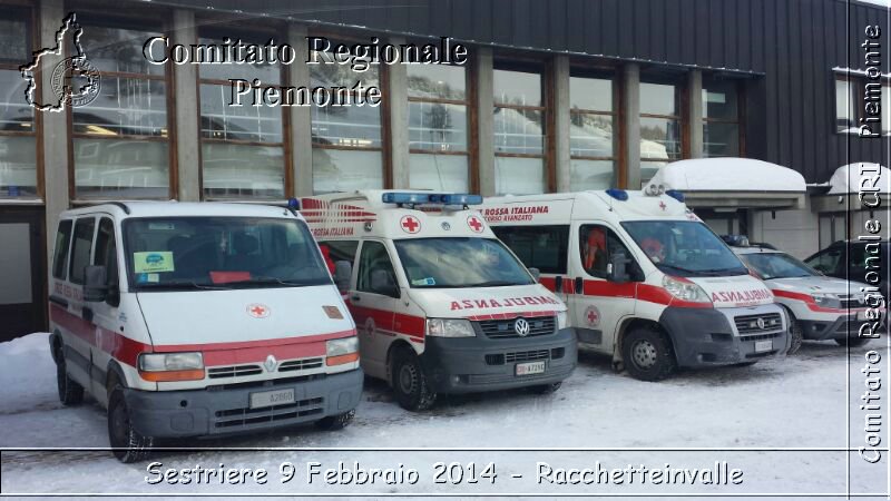 Sestriere 9 Febbraio 2014 - Racchetteinvalle - Comitato Regionale del Piemonte