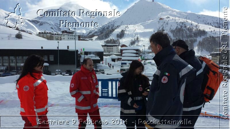 Sestriere 9 Febbraio 2014 - Racchetteinvalle - Comitato Regionale del Piemonte