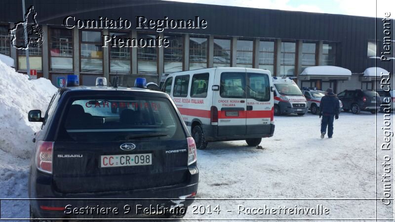 Sestriere 9 Febbraio 2014 - Racchetteinvalle - Comitato Regionale del Piemonte