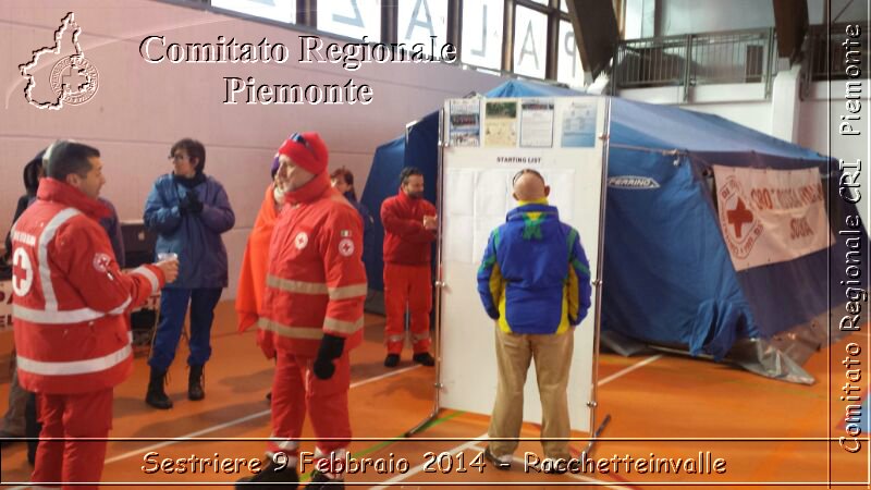 Sestriere 9 Febbraio 2014 - Racchetteinvalle - Comitato Regionale del Piemonte