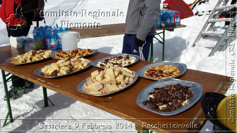 Sestriere 9 Febbraio 2014 - Racchetteinvalle - Comitato Regionale del Piemonte