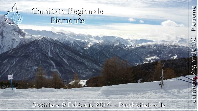 Sestriere 9 Febbraio 2014 - Racchetteinvalle - Comitato Regionale del Piemonte