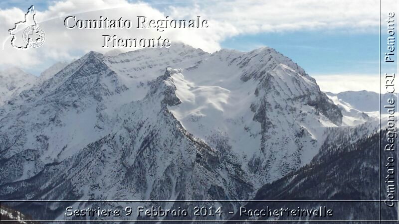 Sestriere 9 Febbraio 2014 - Racchetteinvalle - Comitato Regionale del Piemonte