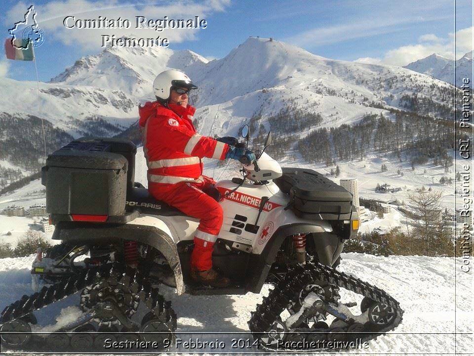 Sestriere 9 Febbraio 2014 - Racchetteinvalle - Comitato Regionale del Piemonte