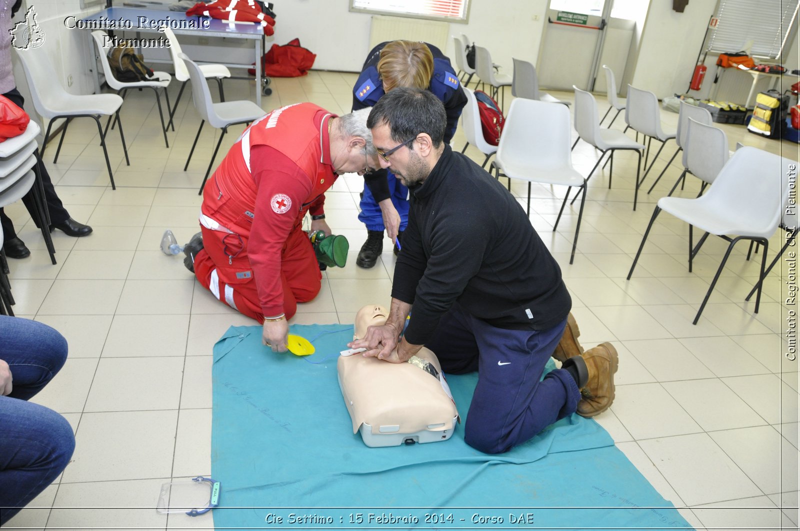 Cie Settimo : 15 Febbraio 2014 - Corso DAE - Comitato Regionale del Piemonte