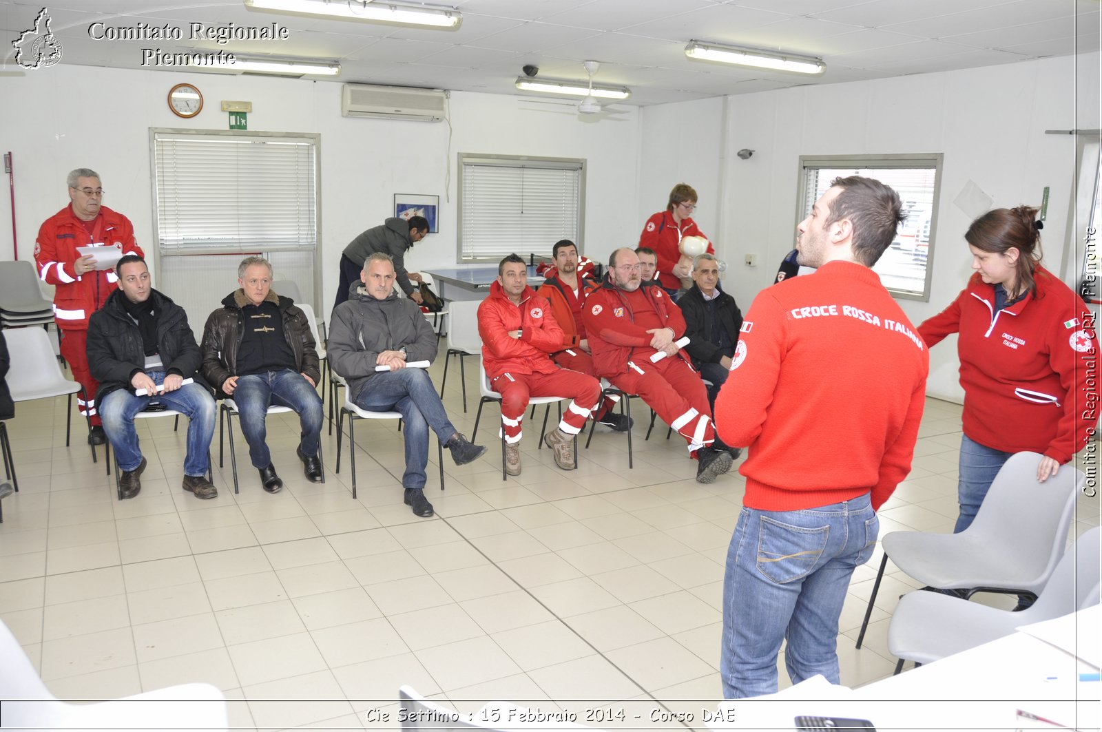 Cie Settimo : 15 Febbraio 2014 - Corso DAE - Comitato Regionale del Piemonte