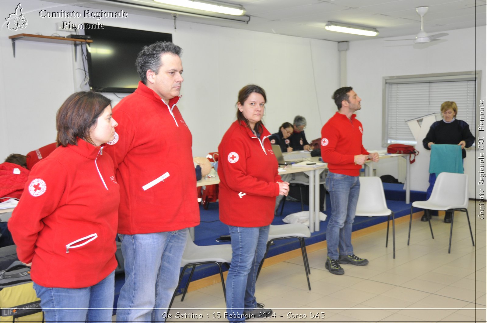 Cie Settimo : 15 Febbraio 2014 - Corso DAE - Comitato Regionale del Piemonte