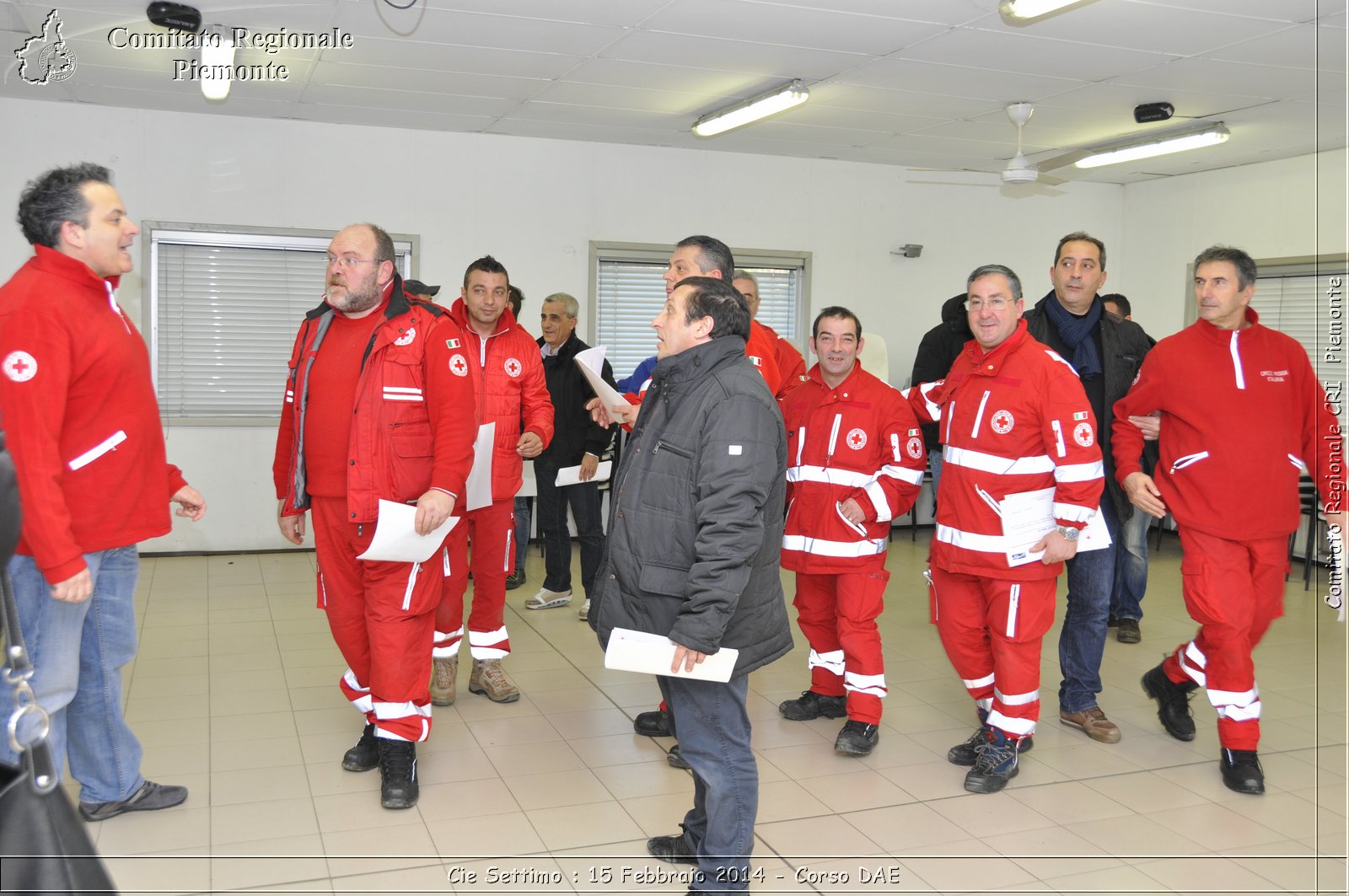 Cie Settimo : 15 Febbraio 2014 - Corso DAE - Comitato Regionale del Piemonte