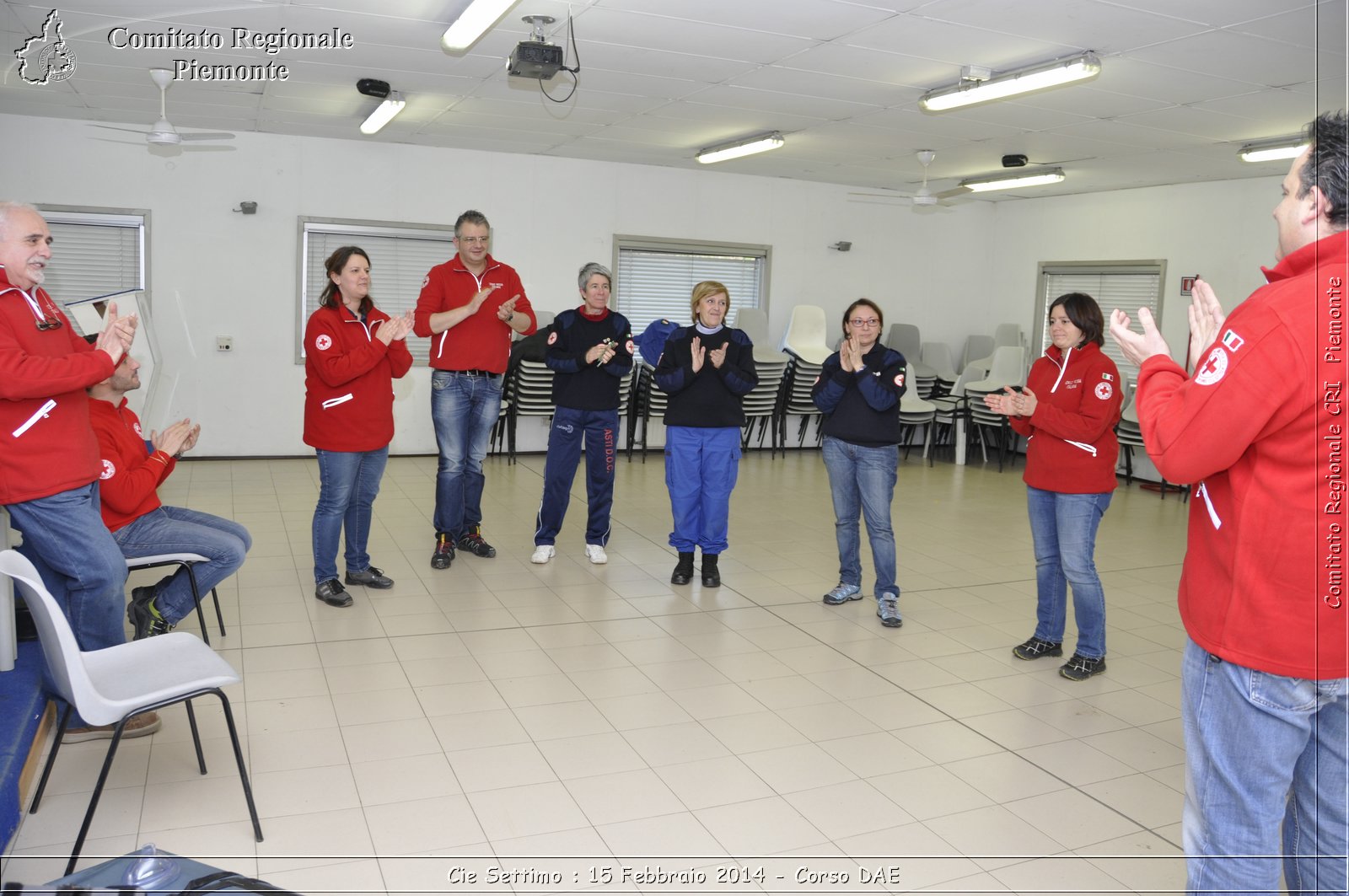 Cie Settimo : 15 Febbraio 2014 - Corso DAE - Comitato Regionale del Piemonte