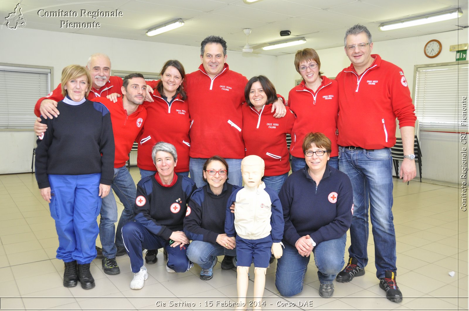 Cie Settimo : 15 Febbraio 2014 - Corso DAE - Comitato Regionale del Piemonte