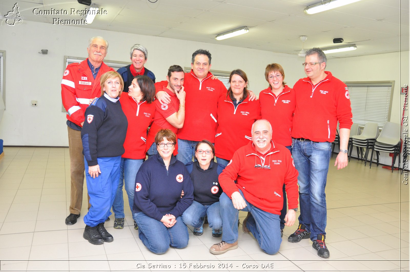 Cie Settimo : 15 Febbraio 2014 - Corso DAE - Comitato Regionale del Piemonte