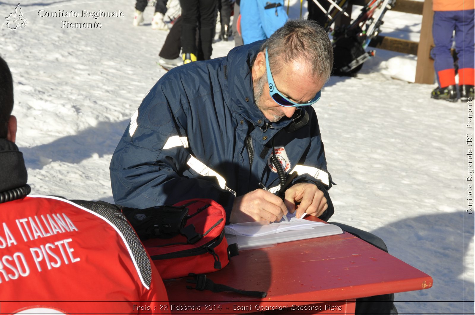 Frais : 22 Febbraio 2014 - Esami Operatori Soccorso Piste - Comitato Regionale del Piemonte