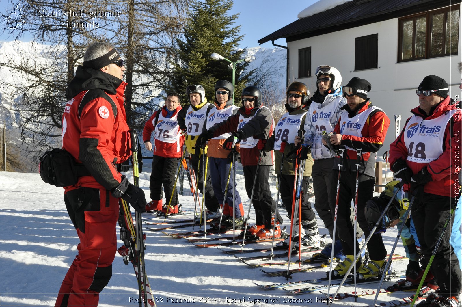 Frais : 22 Febbraio 2014 - Esami Operatori Soccorso Piste - Comitato Regionale del Piemonte