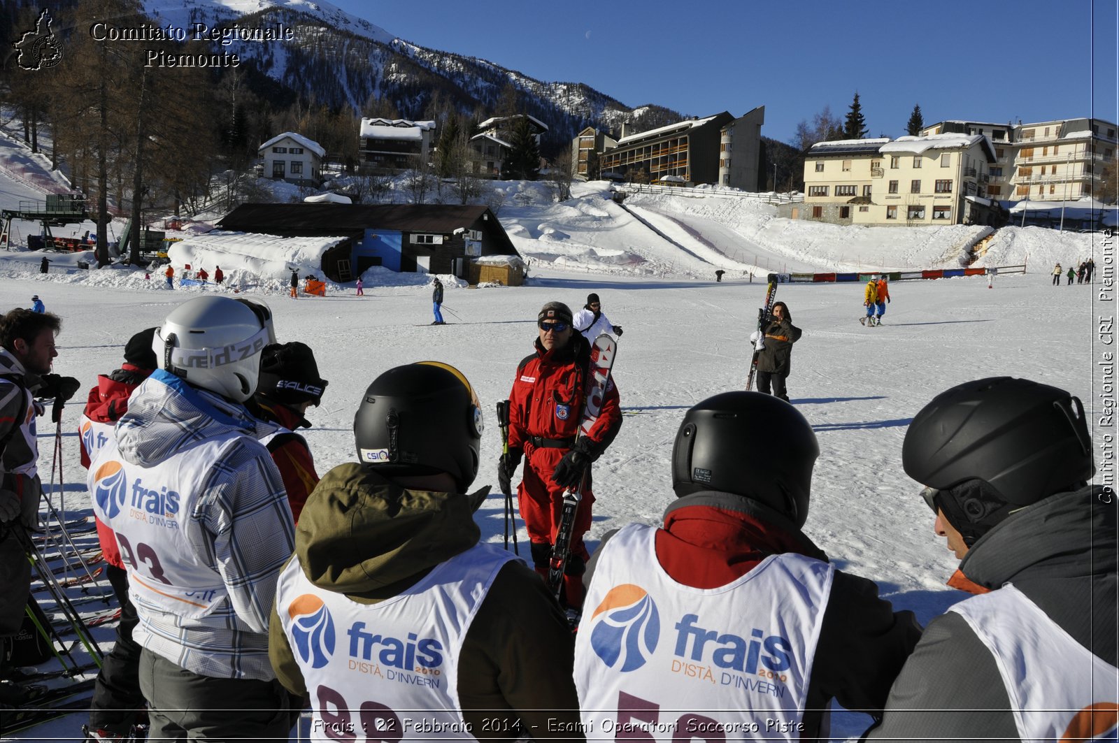 Frais : 22 Febbraio 2014 - Esami Operatori Soccorso Piste - Comitato Regionale del Piemonte