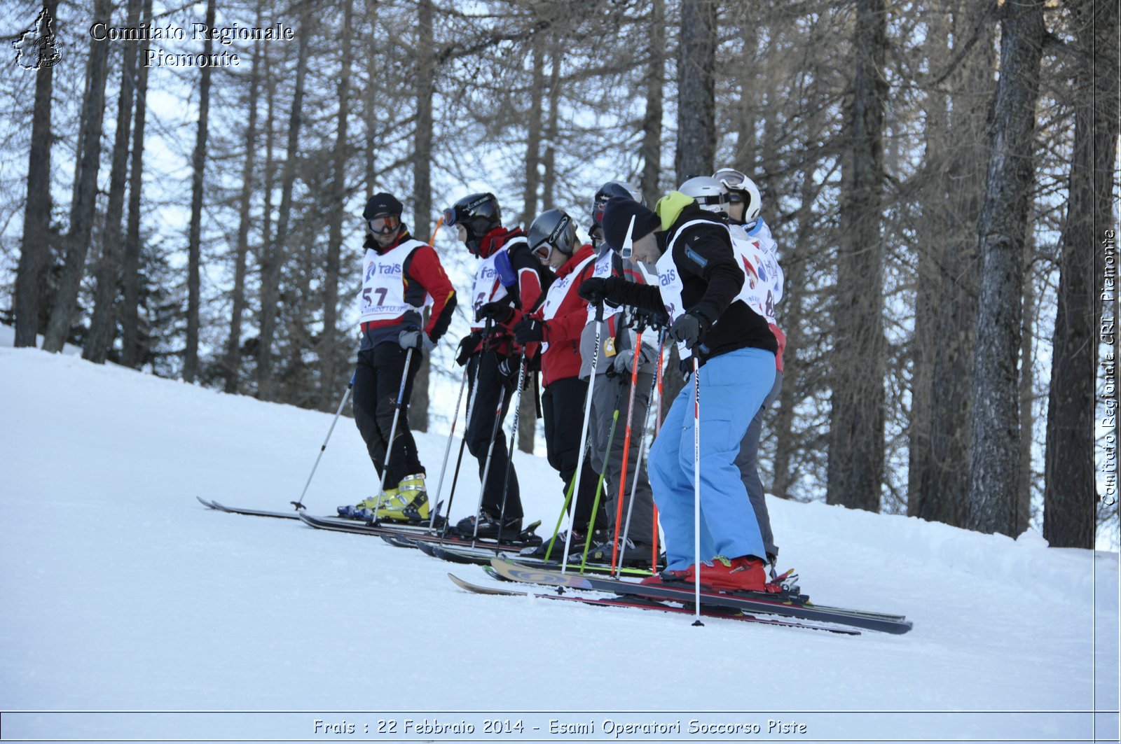 Frais : 22 Febbraio 2014 - Esami Operatori Soccorso Piste - Comitato Regionale del Piemonte