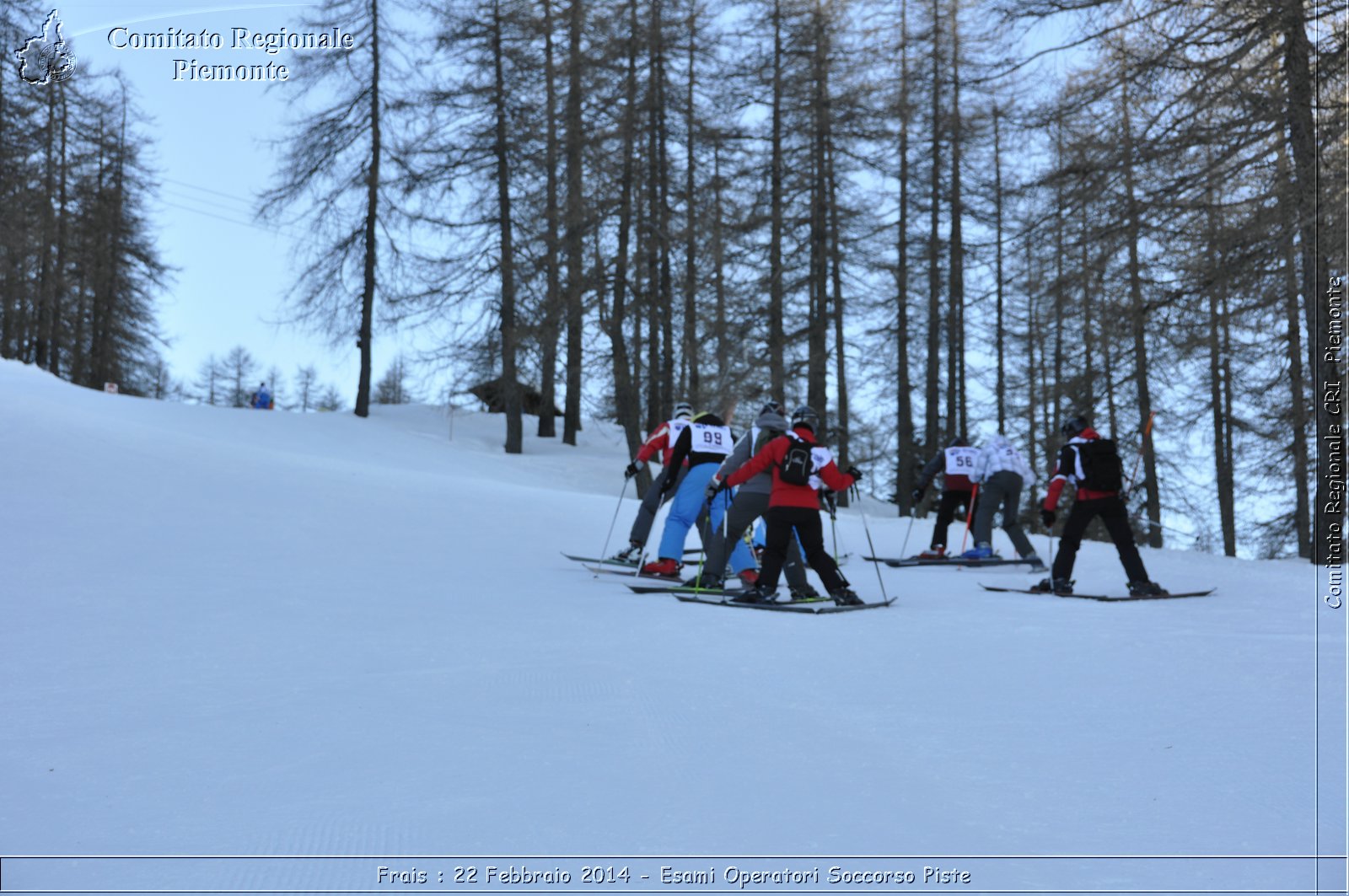 Frais : 22 Febbraio 2014 - Esami Operatori Soccorso Piste - Comitato Regionale del Piemonte