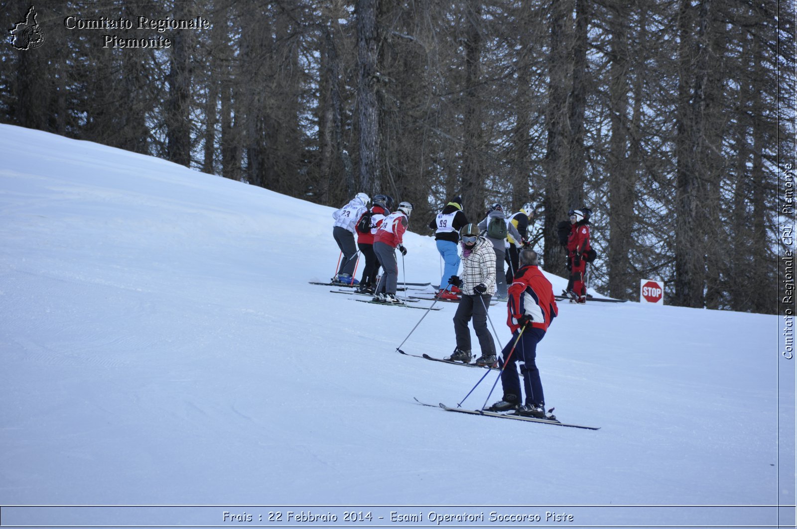 Frais : 22 Febbraio 2014 - Esami Operatori Soccorso Piste - Comitato Regionale del Piemonte