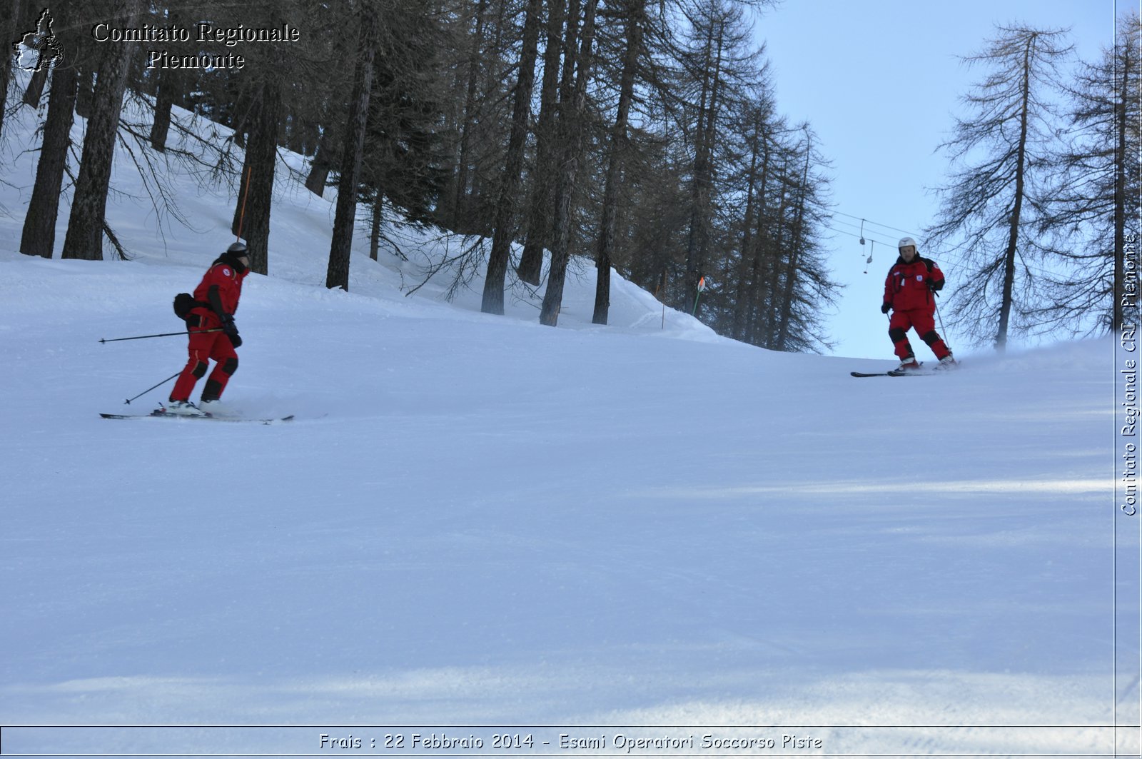 Frais : 22 Febbraio 2014 - Esami Operatori Soccorso Piste - Comitato Regionale del Piemonte