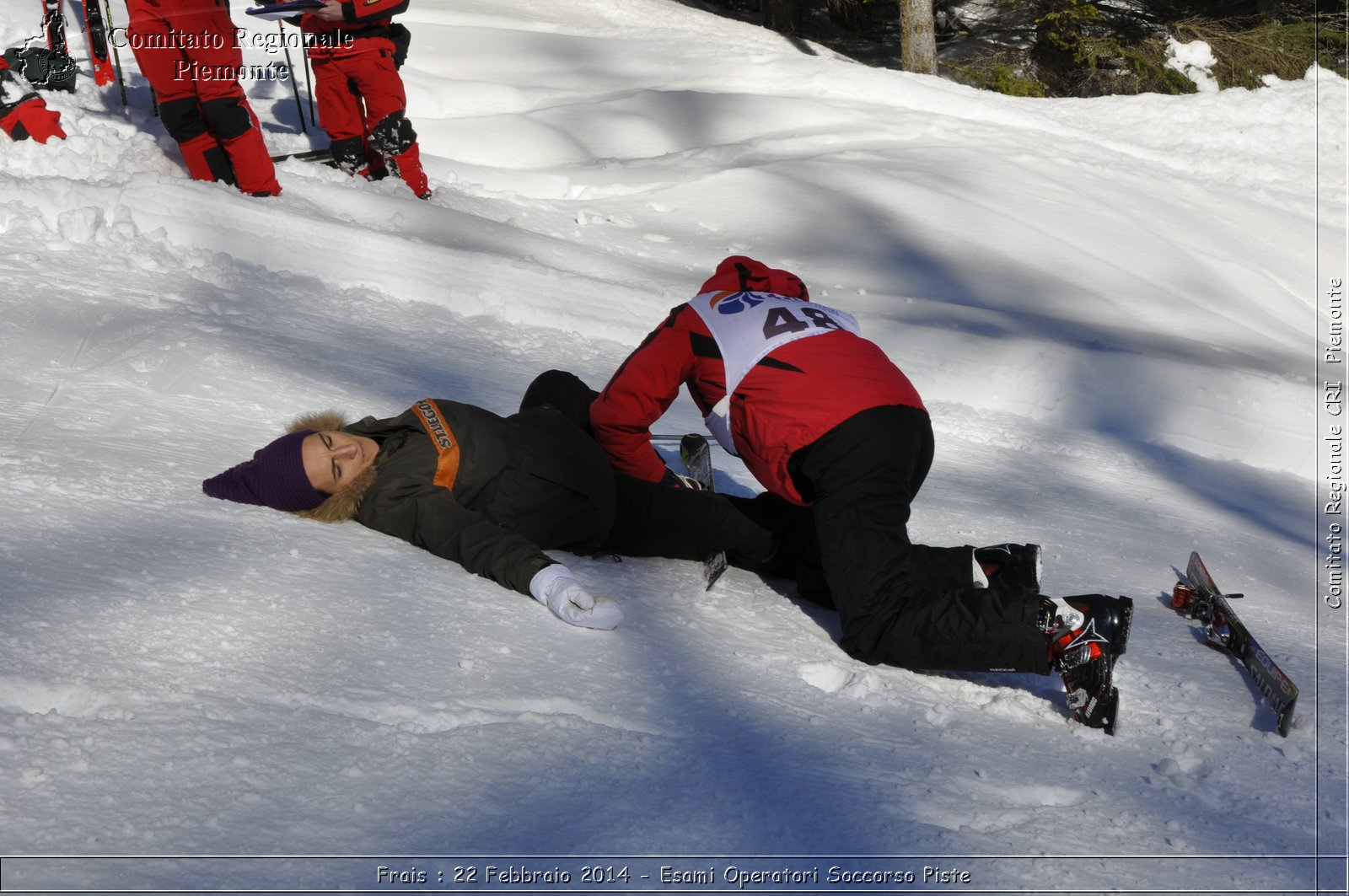 Frais : 22 Febbraio 2014 - Esami Operatori Soccorso Piste - Comitato Regionale del Piemonte