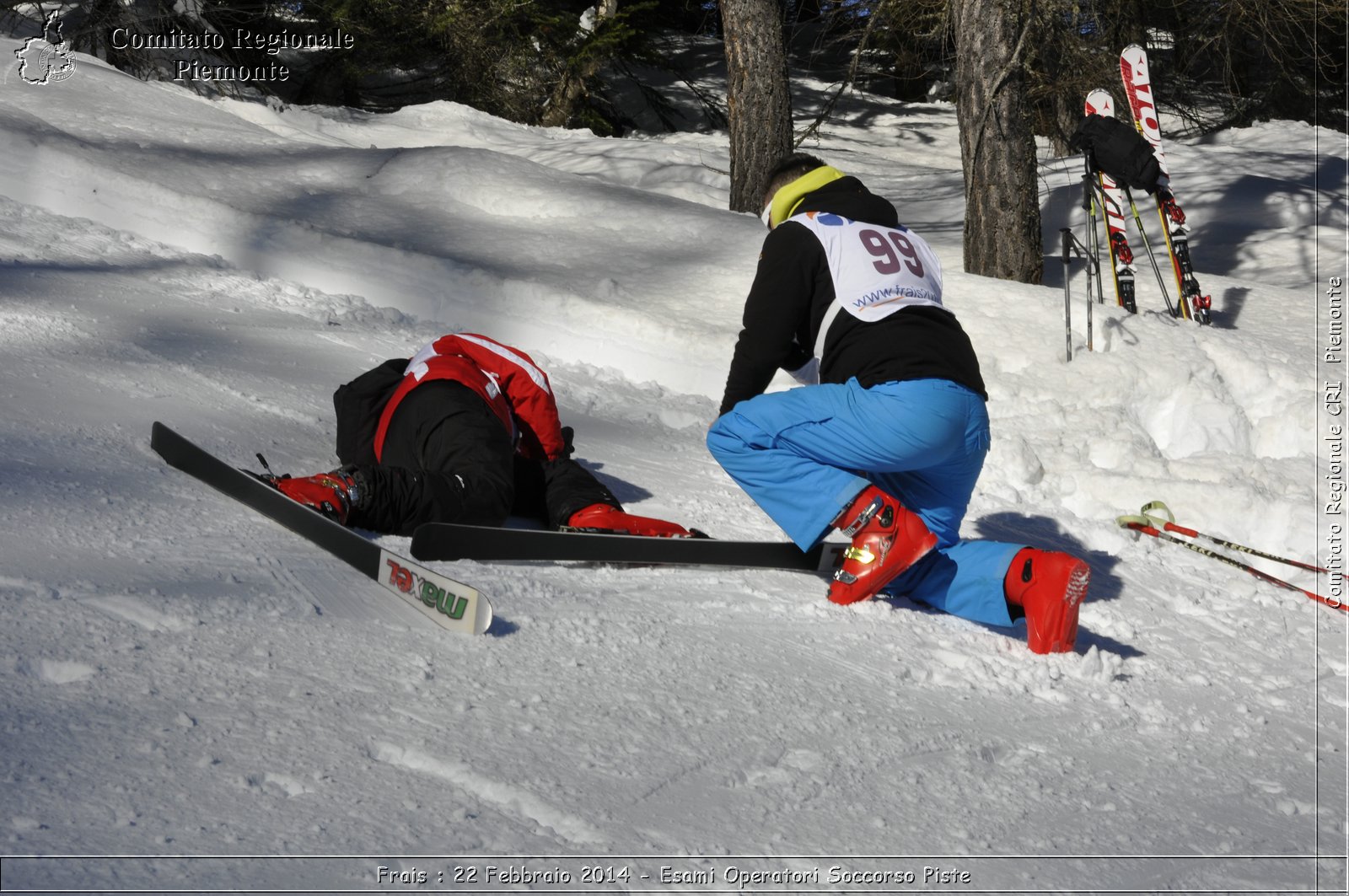 Frais : 22 Febbraio 2014 - Esami Operatori Soccorso Piste - Comitato Regionale del Piemonte