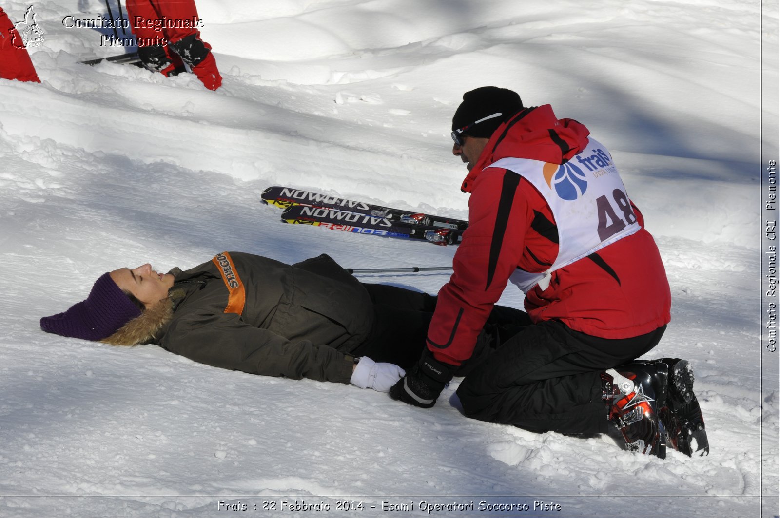 Frais : 22 Febbraio 2014 - Esami Operatori Soccorso Piste - Comitato Regionale del Piemonte