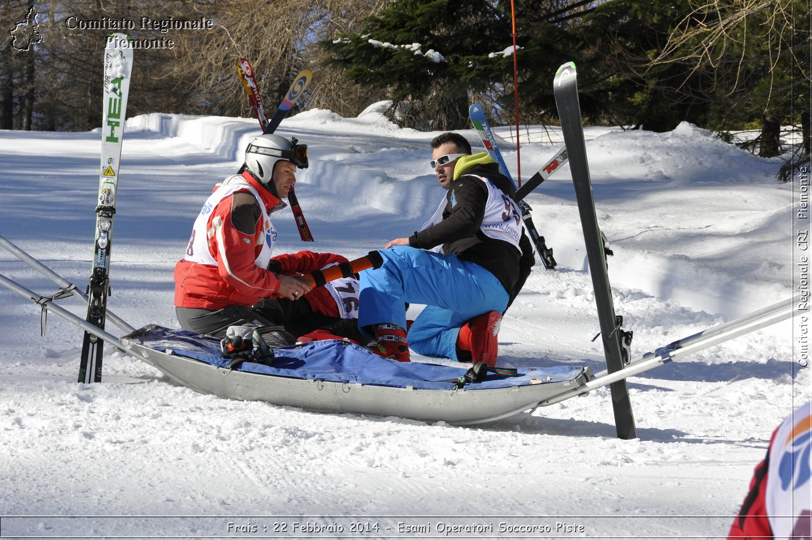 Frais : 22 Febbraio 2014 - Esami Operatori Soccorso Piste - Comitato Regionale del Piemonte