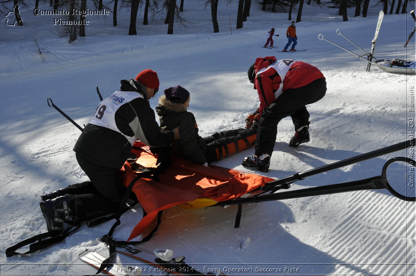 Frais : 22 Febbraio 2014 - Esami Operatori Soccorso Piste - Comitato Regionale del Piemonte