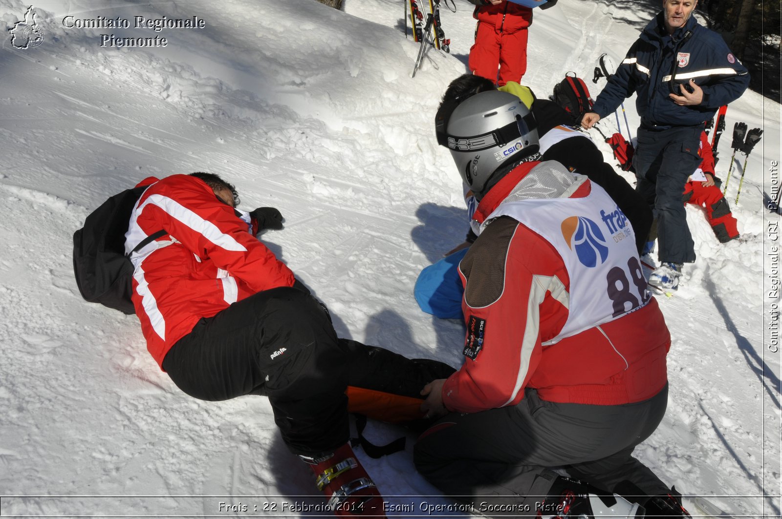 Frais : 22 Febbraio 2014 - Esami Operatori Soccorso Piste - Comitato Regionale del Piemonte