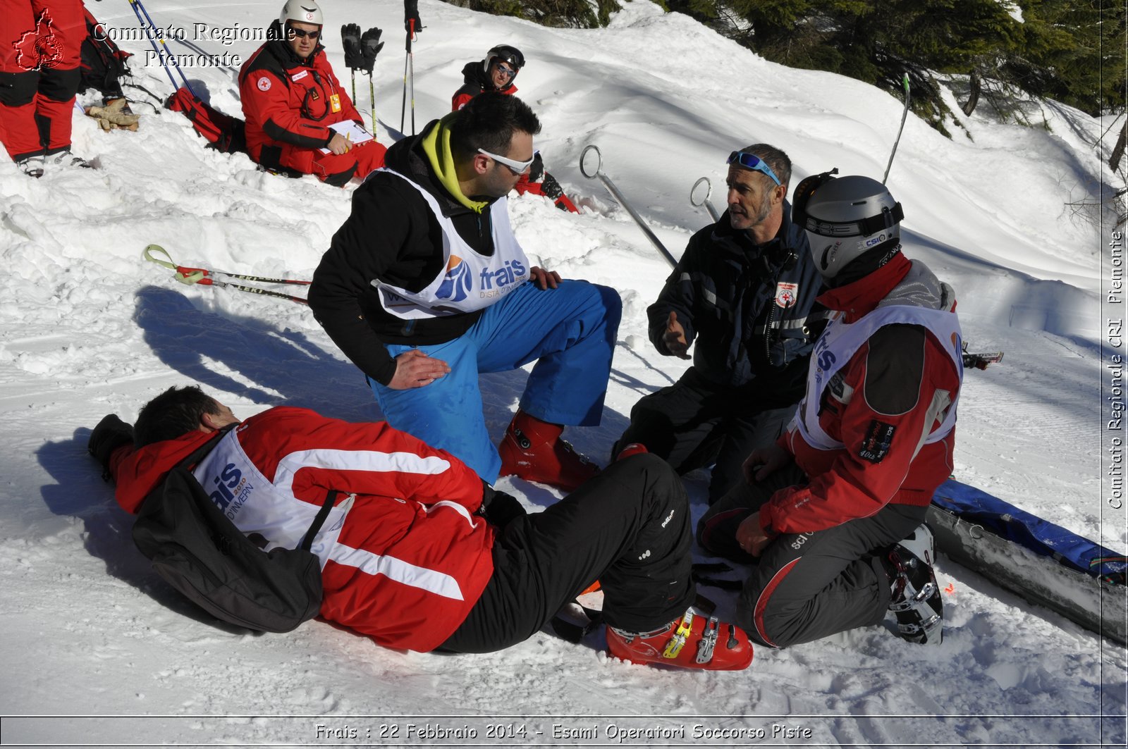 Frais : 22 Febbraio 2014 - Esami Operatori Soccorso Piste - Comitato Regionale del Piemonte