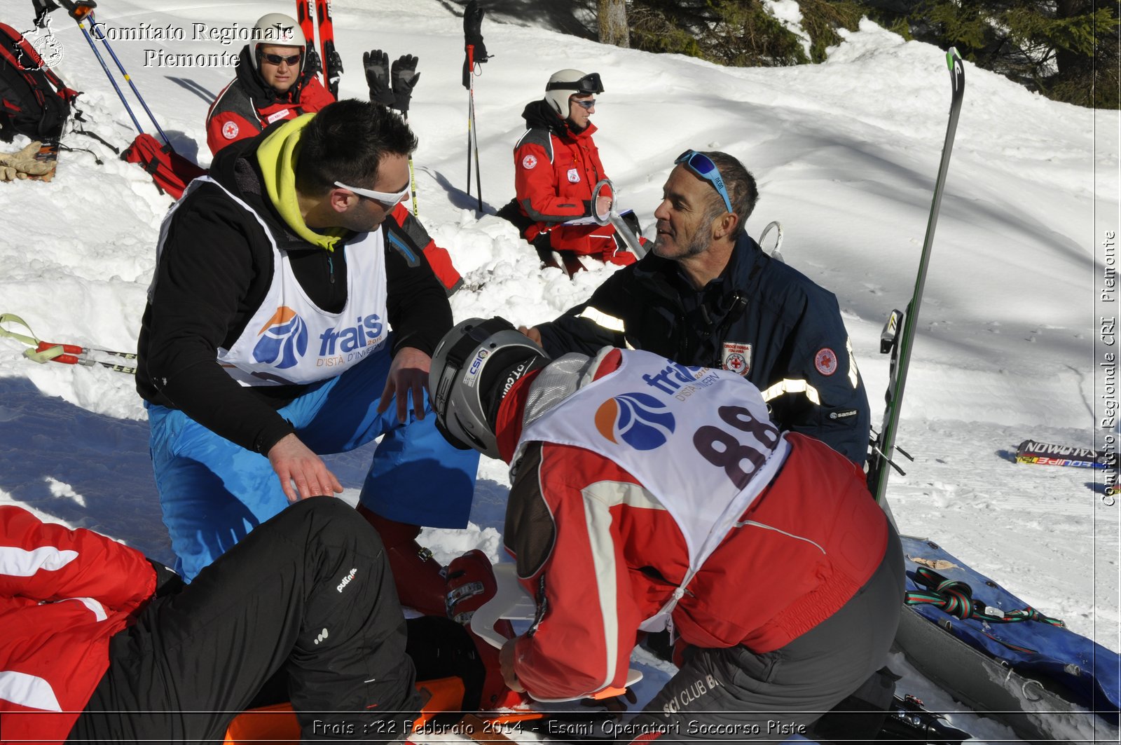 Frais : 22 Febbraio 2014 - Esami Operatori Soccorso Piste - Comitato Regionale del Piemonte