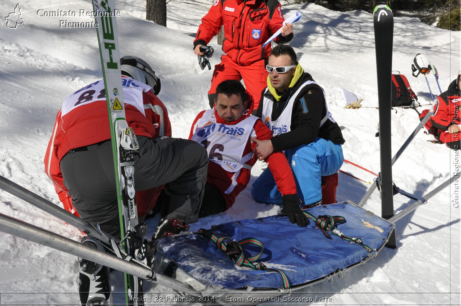 Frais : 22 Febbraio 2014 - Esami Operatori Soccorso Piste - Comitato Regionale del Piemonte