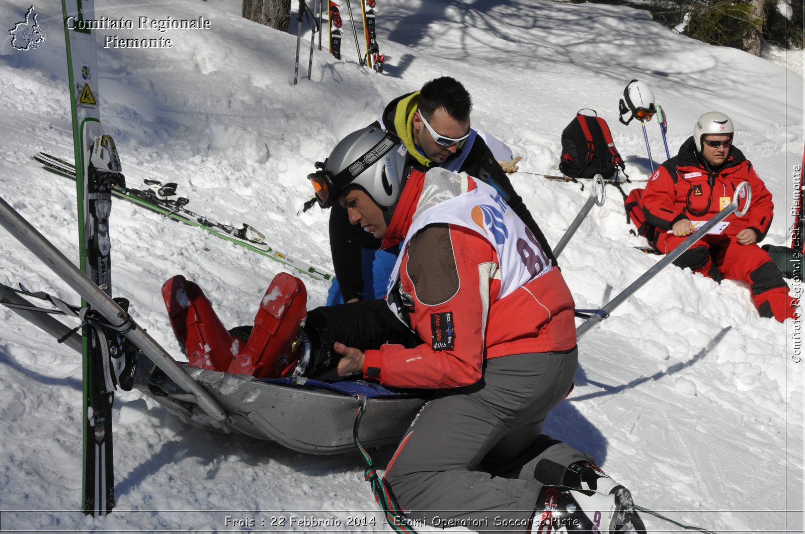 Frais : 22 Febbraio 2014 - Esami Operatori Soccorso Piste - Comitato Regionale del Piemonte