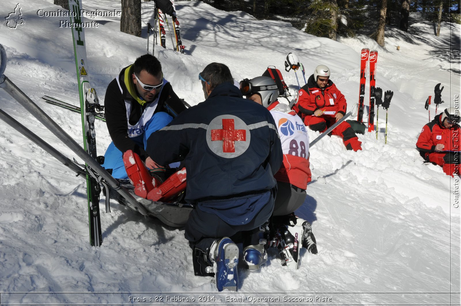 Frais : 22 Febbraio 2014 - Esami Operatori Soccorso Piste - Comitato Regionale del Piemonte