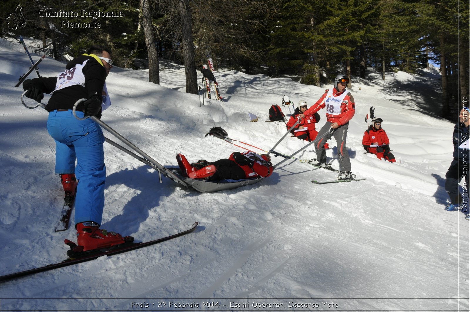 Frais : 22 Febbraio 2014 - Esami Operatori Soccorso Piste - Comitato Regionale del Piemonte